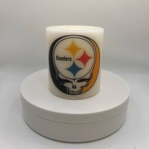 Steelers candle